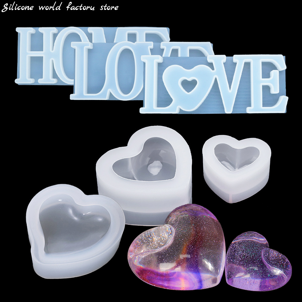 Silikon Dünya 3D Kalp Mum Sili - Resin Art Alphabet incelemesi ve fiyatı